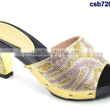 Csb7200 Africa 2016 Fashion Women Shoes for Party Evening Italy Shoes Matching Purse Fashion Wedding Shoes Quality Choice photo-3