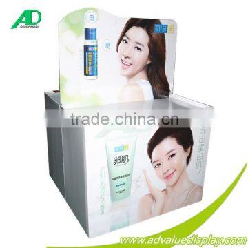 POP corrugated cardboard cosmetic pallet display