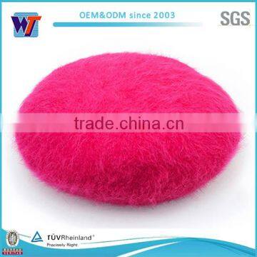 Fashion Women Beret Solid Color Beret Cap With Metal Eyelets photo-4