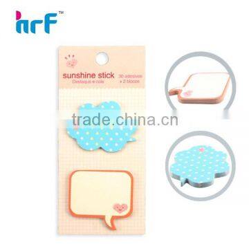 Cute MsgBox Shaped sticky Note Pads