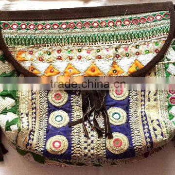 Fashionable latest design Leather Banjara messenger bag