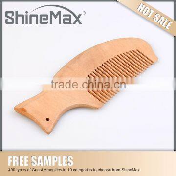 Wholesale personalized unbreakable wood hair comb