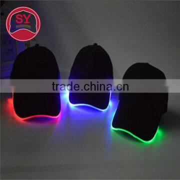 LED baseball cap/led key cap light/baseball cap with built-in led light