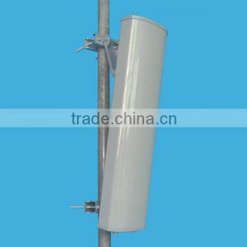 Antenna Manufacturer 3300-3800MHz 2x17dBi 90 Degree Dual X-Polarized WLAN Base Station Sector Panel Wimax Outdoor Antenna