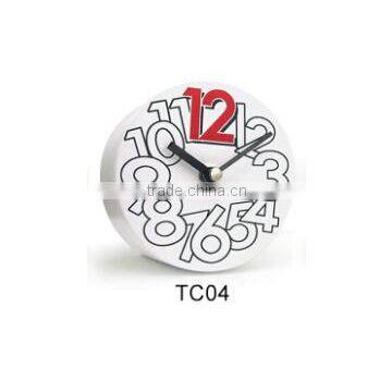 wooden table clock TC04