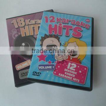 Cartoon DVD replication in dvd case