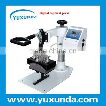 newest digital cap heat press machine, cap sublimation machine cap printing