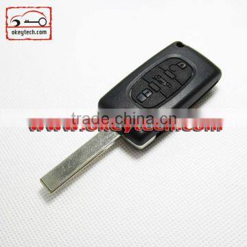 Okeytech Citroen key citroen 3 buttons remote key shell for citroen key shell