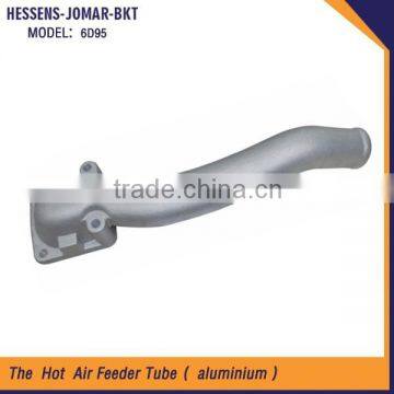 hot sale excavator spare part air feeder tube 6D95