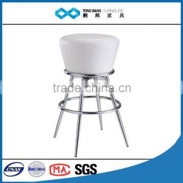 TB metal unique round round counter stool white new bar stool