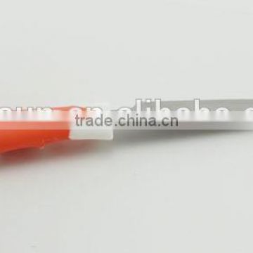 online shopping plastic handle fruit cutting knife