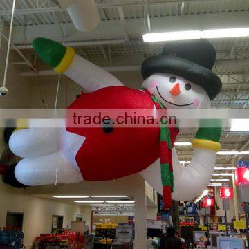 Christmas Decoration Inflatable Snowman Lighted Indoor Snowman