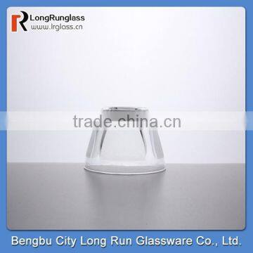 LongRun 12oz special frosted fancy candy holder glass plates wholesale