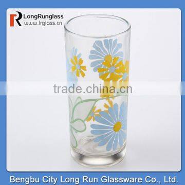 LongRun Bengbu 240ml colour frosted drinking glass tea cup