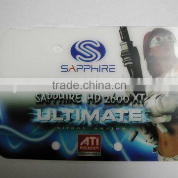 Printed PC faceplate for electronic products