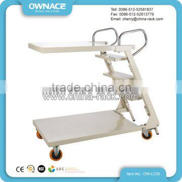 Steel Material Folding Wide Step Ladder