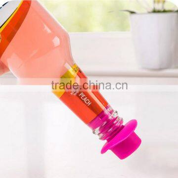 Non-spill Silicone Wine Stopper photo-3