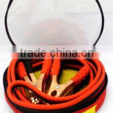 200 Amp 10 Gauge No Tangle Battery Booster Cables 12 Feet With FREE Travel Case Jumper Cables Extra Long 12ft photo-2