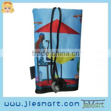 JSMART photo printing bag key case customized sublimation printing