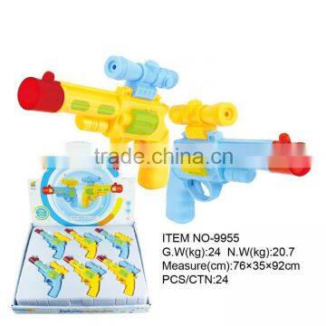 Chuangfa Toys NO-9955 NO-2299 Super Laser Gun Mini Gun With Light & Sound photo-5