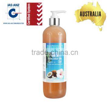 Australia Wholesale NEW Formulation Shampoo "Sulphate Free" virgin coconut oil shampoo