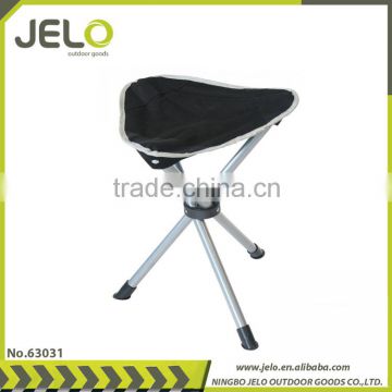 Portable Folding Tripod Stool With Carrying Bag Beach Chair