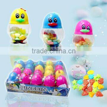 Dafa penguin candy toy