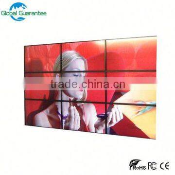 sell 55 inch 3.5 mm ultra narrow bezel lcd video wall wall mount sex sex video with global guarantee