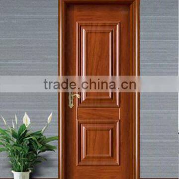 2014 quality interior entrance flush solid wooden door