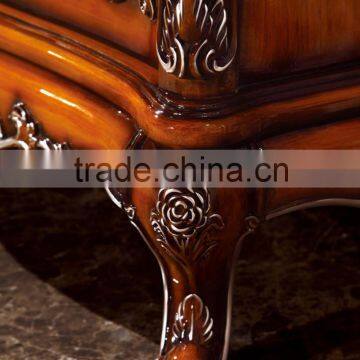 Luxury Royal Living Room Furniture Classic Solid Wood Bathroom Vanity Kit With Basin Sink and Faucet WTS802 photo-5