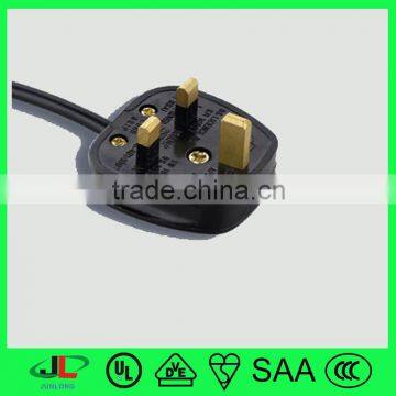 UK 3 Pin Power Plug BS 1363 With IEC60320 C13