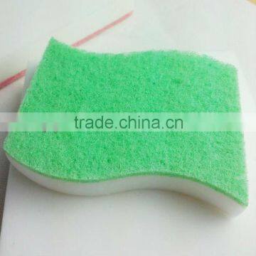 High Density Magic Growing Sponge with Scouring Pad