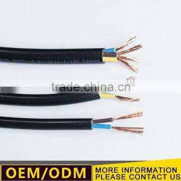 2 pin ac power cord plug pvc flexible cord