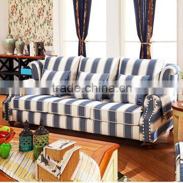 Classic Design Stripe Fabric sofa