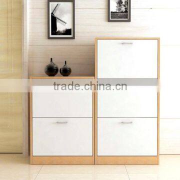 Europen panel wood shoe cabinet particle board for argos