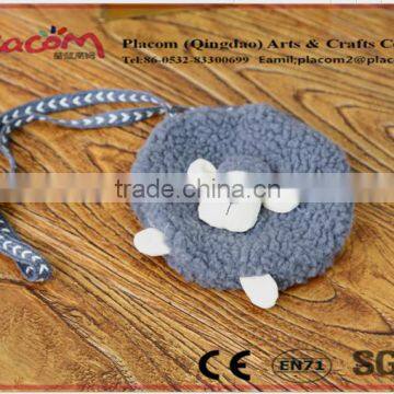 Hot Design Customize Cheap Cute Mobile Phone Plush Bag photo-4