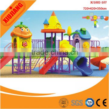 Kids Plastic Outdoor Playground Slide Children Soft Play Center