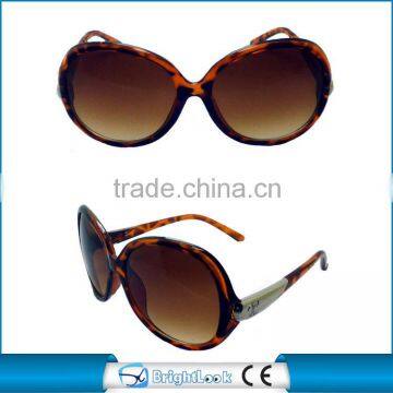 Double color with big frames favorable plastic sunglasses women