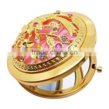 Wholesale jeweled gifts dual cosmetic mirror