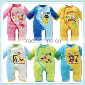 Long-sleeved cartoon animal shapes Romper / baby clothes climbing clothes