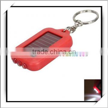 Rechargeable Mini Solar Power LED Flashlight