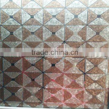 decorative ice flower glass for kitchen cabinet door glass