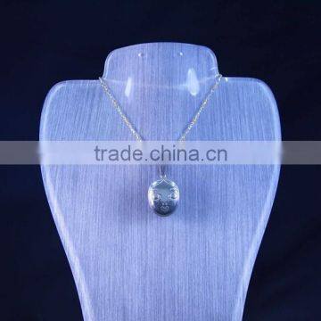 Wholesale 18k Gold Color Meaningful Crystal Pendant Necklace