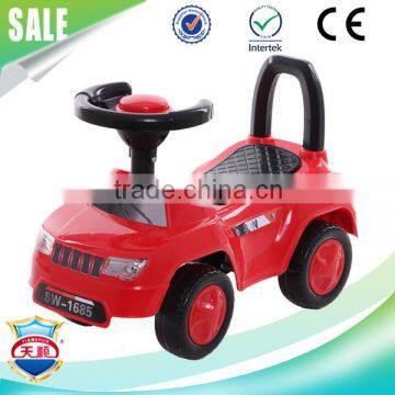 New original PP plastic baby swing toy car for child slide car export in Philppines