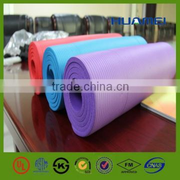 Fashionable NBR foam Yoga Mat with strap