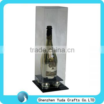 wholesale acrylic bowling pin display case ,custom display box for collectible champagne bottles bowling pins