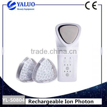 Ion Photon facial massager for skin rejuvenation