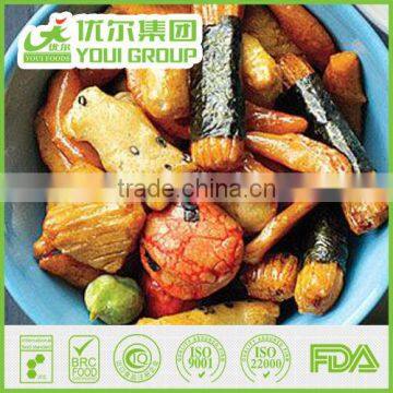 Roasted Rice Cracker Snacks With Peanuts Mix, Dry and Bulking Rice Crackers photo-5