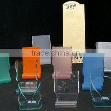 Manufacturing acrylic mobile phone holder/cell phone retail display stands