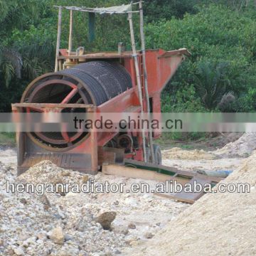 China small washing plant for alluvial gold ore classify